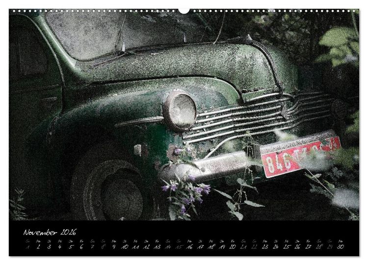 Produktbild: Oldtimer - Vergessene Sch&ouml;nheiten (Wandkalender 2026 DIN A2 quer), CALVENDO Monatskalender