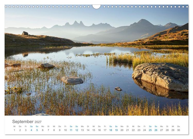 Produktbild: Alpen im Licht (Wandkalender 2027 DIN A3 quer), CALVENDO Monatskalender