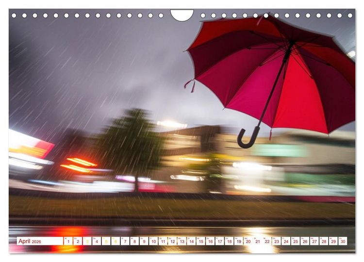 Produktbild: Die Poesie und Kraft des Windes - Windkraft in Bewegung (Wandkalender 2026 DIN A4 quer), CALVENDO Monatskalender