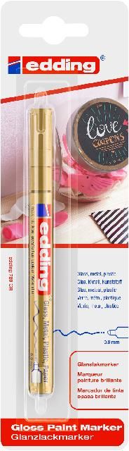 Produktbild: edding Glanzlackmarker 780 gold 0,8mm