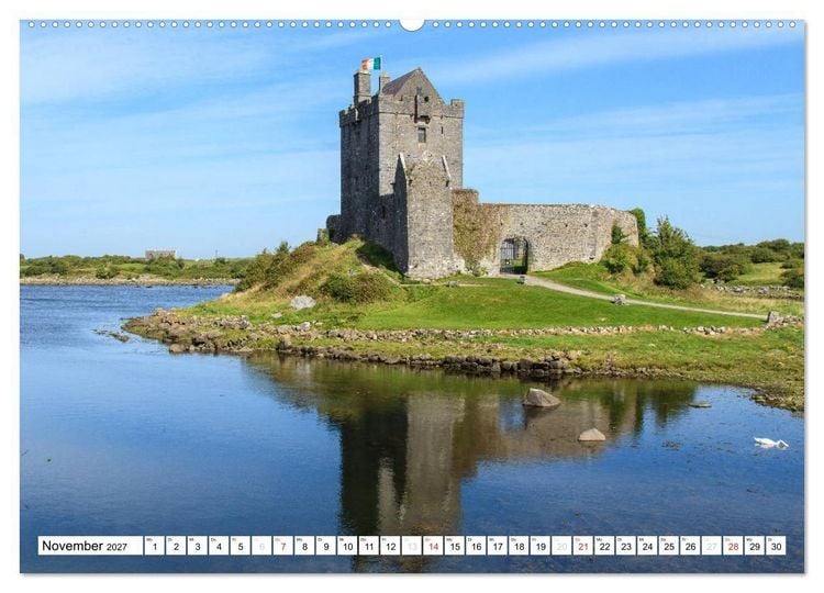 Produktbild: Irland - West und Ost (Wandkalender 2027 DIN A2 quer), CALVENDO Monatskalender