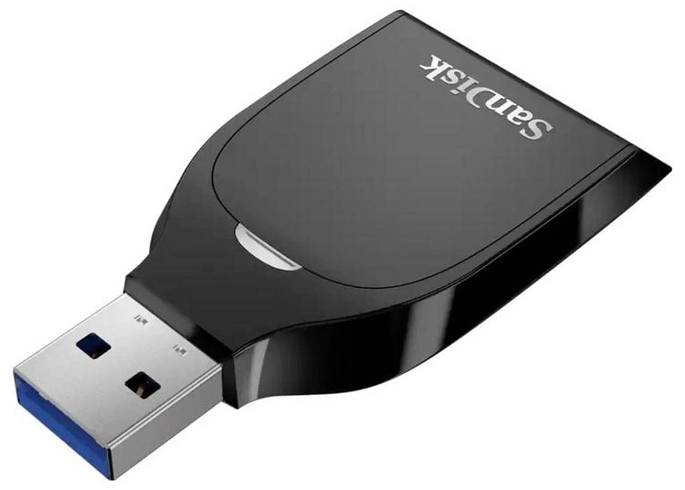 Produktbild: SanDisk QuickFlow&trade; SD UHS-I Externer Speicherkartenleser USB-A (USB 3.2 Gen 1) Schwarz
