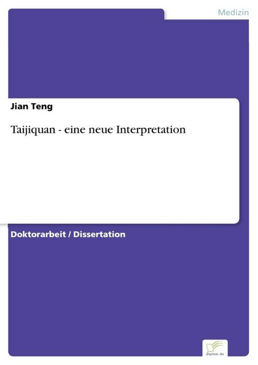Produktbild: Taijiquan - eine neue Interpretation