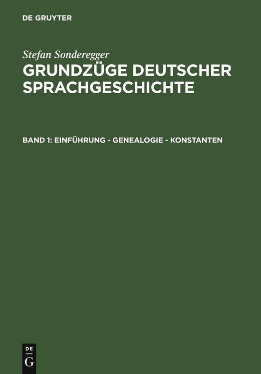Produktbild: Einf&uuml;hrung - Genealogie - Konstanten