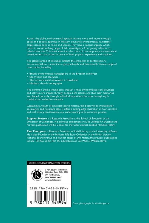 Produktbild: The Roots of Environmental Consciousness