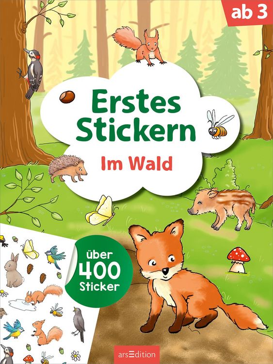 Produktbild: Erstes Stickern &ndash; Im Wald