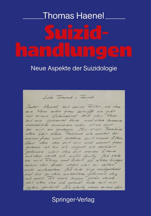 Produktbild: Suizidhandlungen