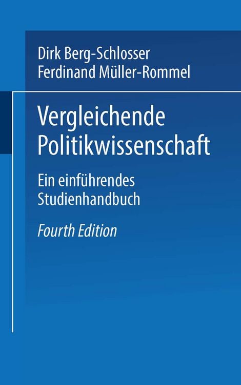 Produktbild: Vergleichende Politikwissenschaft