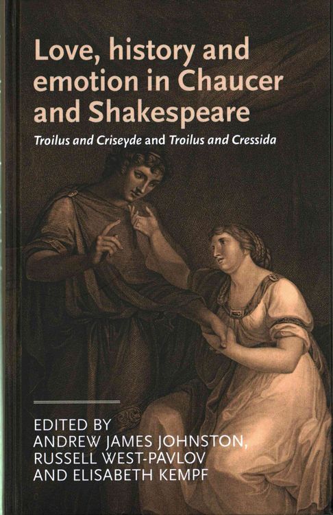 Produktbild: Love, history and emotion in Chaucer and Shakespeare