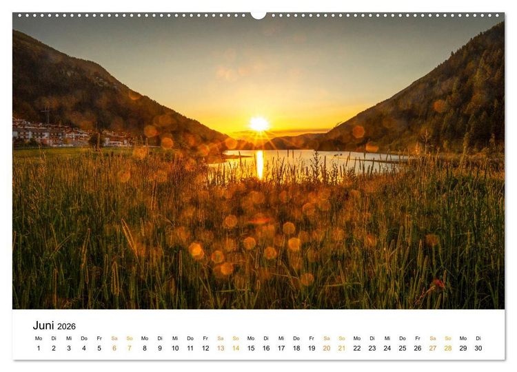 Produktbild: Ultental - Ein Jahr in Bildern (Wandkalender 2026 DIN A2 quer), CALVENDO Monatskalender