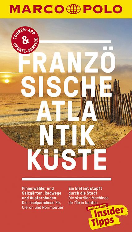 Produktbild: MARCO POLO Reisef&uuml;hrer Franz&ouml;sische Atlantikk&uuml;ste