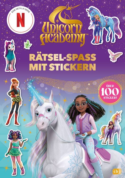 Produktbild: Unicorn Academy &ndash; R&auml;tselspa&szlig; mit Stickern