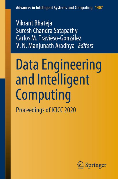 Produktbild: Data Engineering and Intelligent Computing