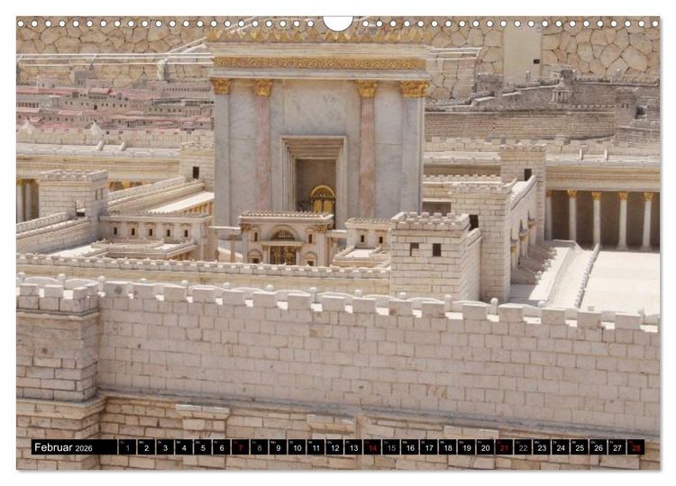 Produktbild: Jerusalem - die Goldene Stadt (Wandkalender 2026 DIN A3 quer), CALVENDO Monatskalender