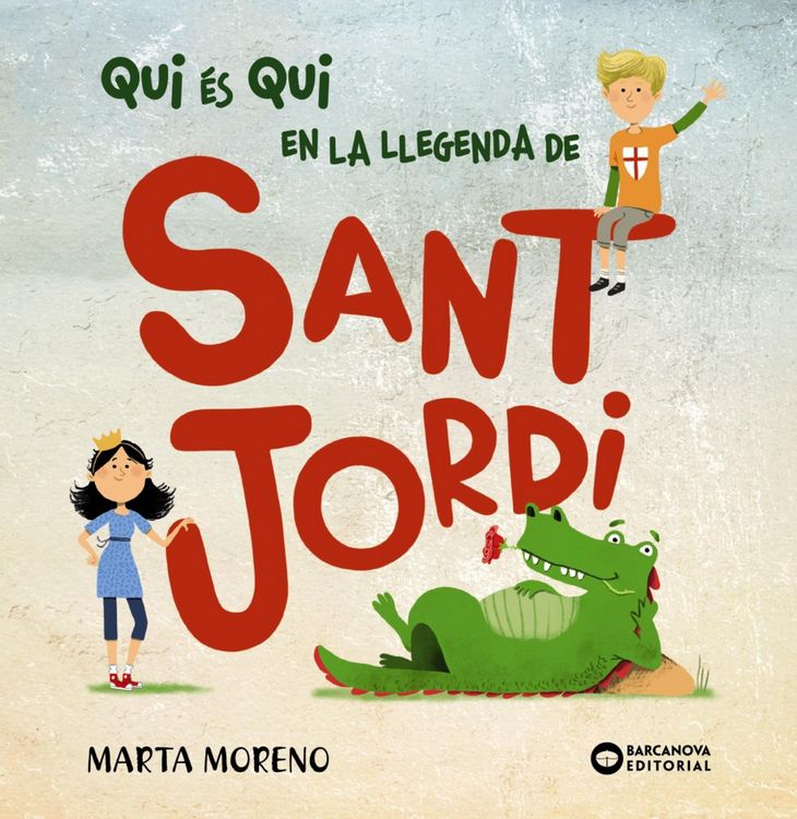 Produktbild: Qui &eacute;s qui en la llegenda de Sant Jordi