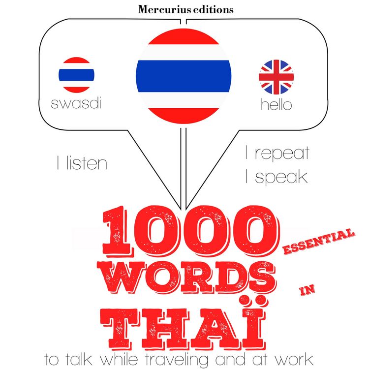Produktbild: 1000 essential words in Thai