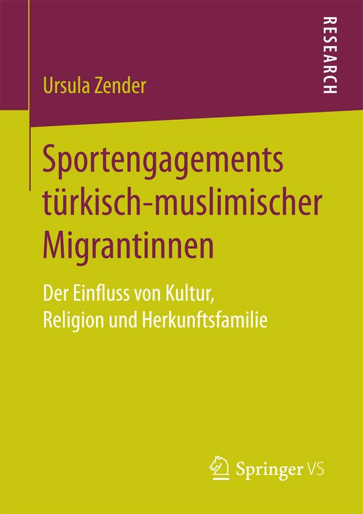 Produktbild: Sportengagements t&uuml;rkisch-muslimischer Migrantinnen