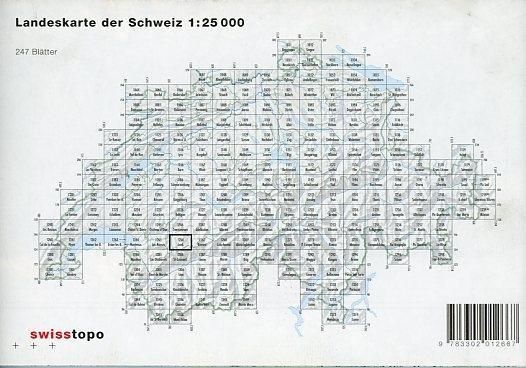 Produktbild: Swisstopo 1 : 25 000 Lenk