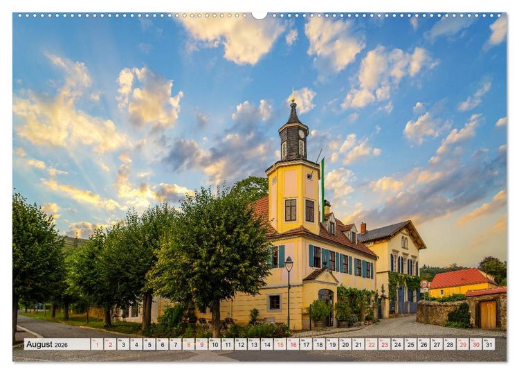 Produktbild: Radebeul Imressionen (hochwertiger Premium Wandkalender 2026 DIN A2 quer), Kunstdruck in Hochglanz