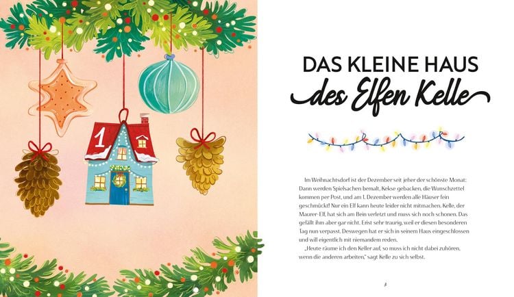Produktbild: Mein Adventskalender-Wichtel-Set: Wichtel-Weihnachten
