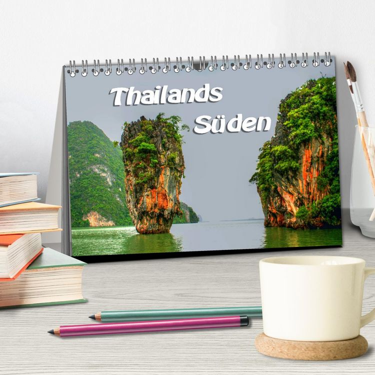 Produktbild: Thailands S&uuml;den (Tischkalender 2026 DIN A5 quer), CALVENDO Monatskalender