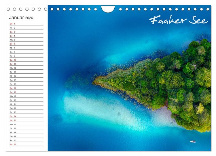 Produktbild: Wundersch&ouml;nes K&auml;rnten. Landschaft und Seen. (Wandkalender 2026 DIN A4 quer), CALVENDO Monatskalender