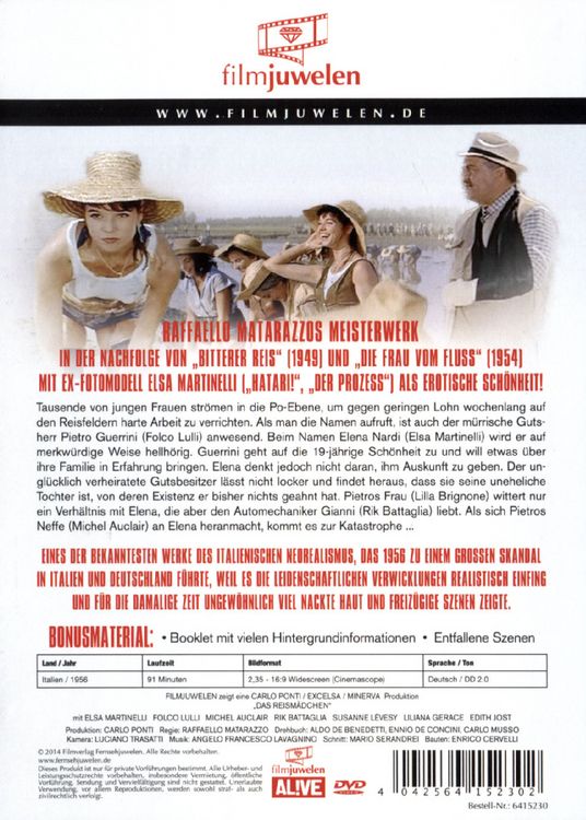 Produktbild: Das Reism&auml;dchen - filmjuwelen
