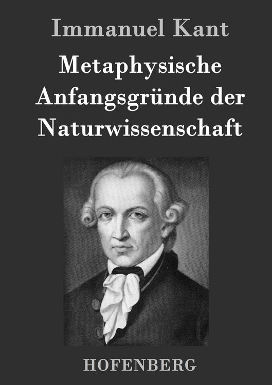 Produktbild: Metaphysische Anfangsgr&uuml;nde der Naturwissenschaft