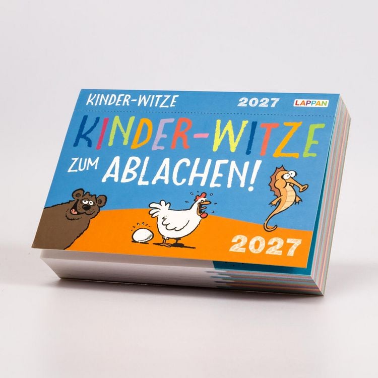Produktbild: Kinder-Witze zum Ablachen! 2027: Mein Kalender f&uuml;r jeden Tag