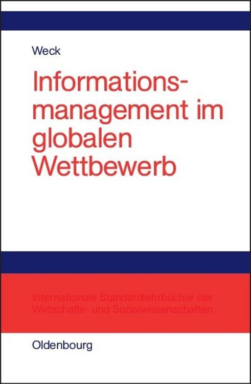 Produktbild: Informationsmanagement im globalen Wettbewerb