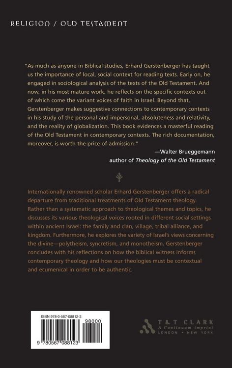 Produktbild: Theologies in the Old Testament
