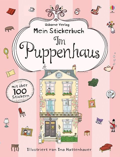 Produktbild: Mein Stickerbuch: Im Puppenhaus