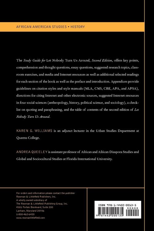 Produktbild: Study Guide for Let Nobody Turn Us Around