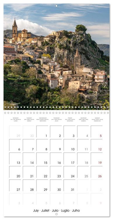 Produktbild: Italy - Sicily (Wall Calendar 2026 12 &times; 12 Inch) CALVENDO 12 Month Wall Calendar