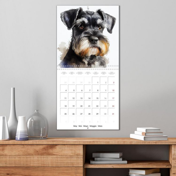 Produktbild: Artistic Dog Breeds (Wall Calendar 2026 12 &times; 12 Inch) CALVENDO 12 Month Wall Calendar