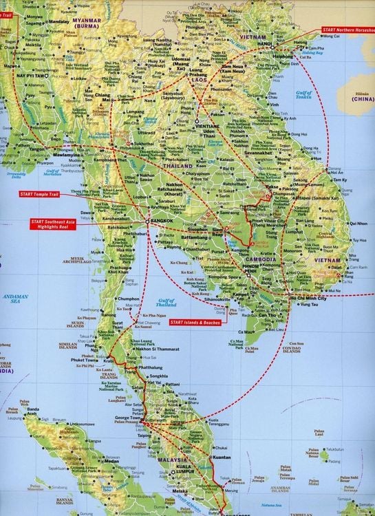 Produktbild: Southeast Asia Planning Map