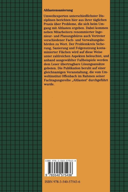 Produktbild: Altlastensanierung