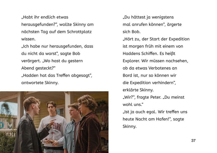 Produktbild: Die drei ??? Erstlese-Buch zum Film, 2. Klasse, Toteninsel