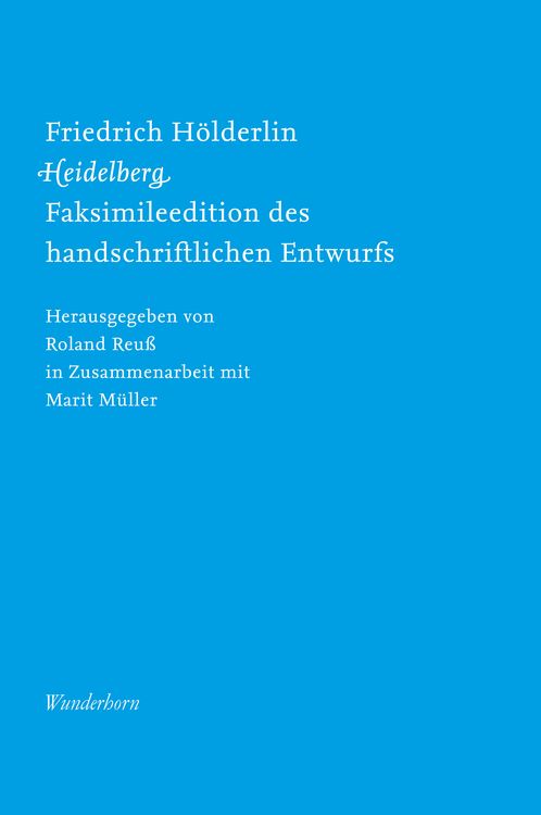 Produktbild: Friedrich H&ouml;lderlin, Heidelberg