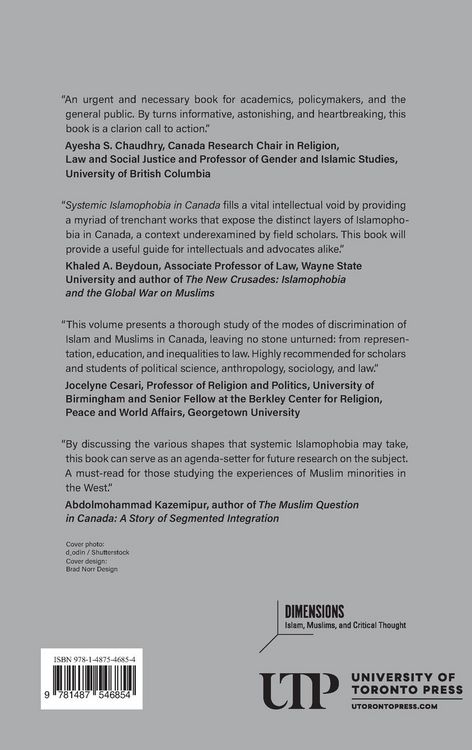 Produktbild: Systemic Islamophobia in Canada