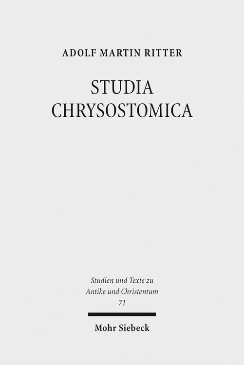 Produktbild: Studia Chrysostomica