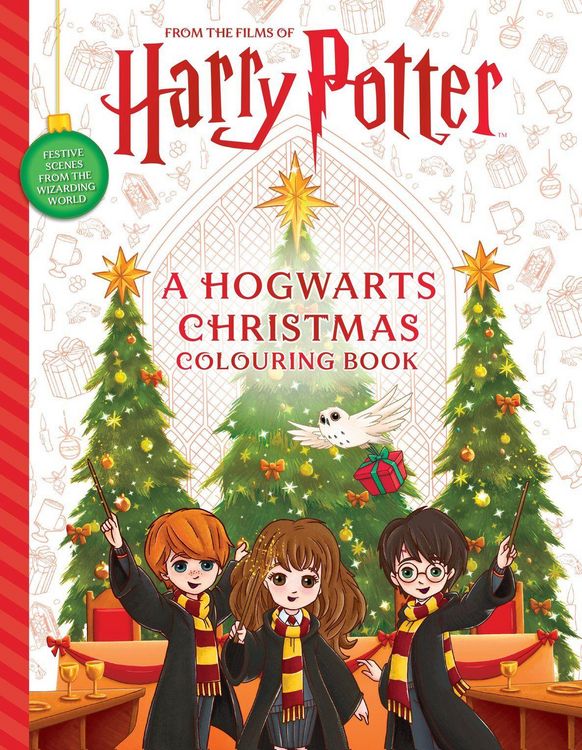 Produktbild: A Hogwarts Christmas Colouring Book