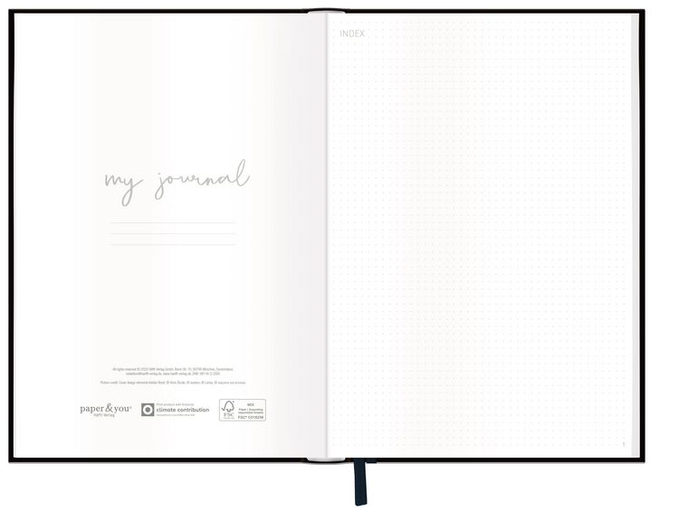 Produktbild: p&y Journal dotted A4+