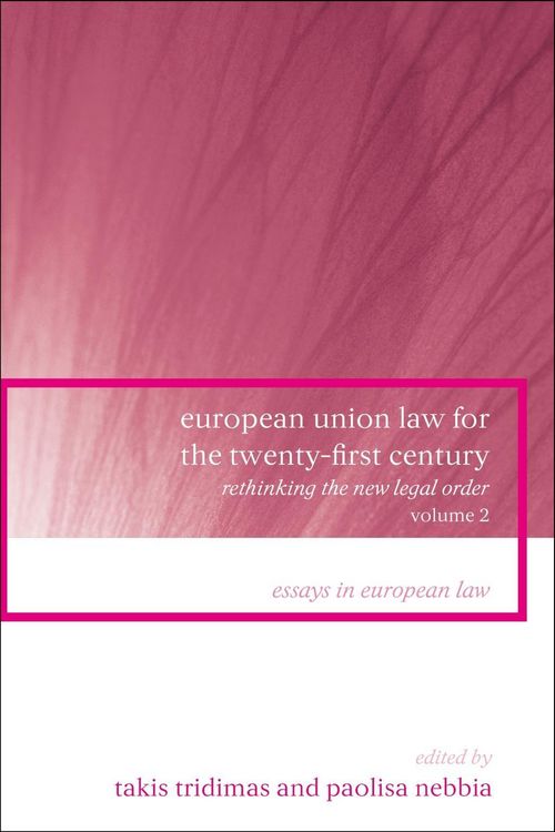 Produktbild: European Union Law for the Twenty-First Century: Volume 2