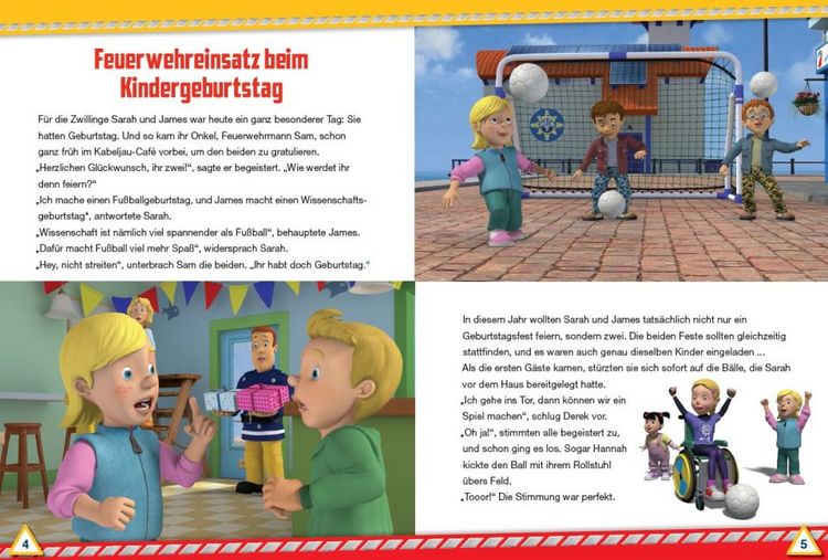 Produktbild: Feuerwehrmann Sam Gutenachtgeschichten