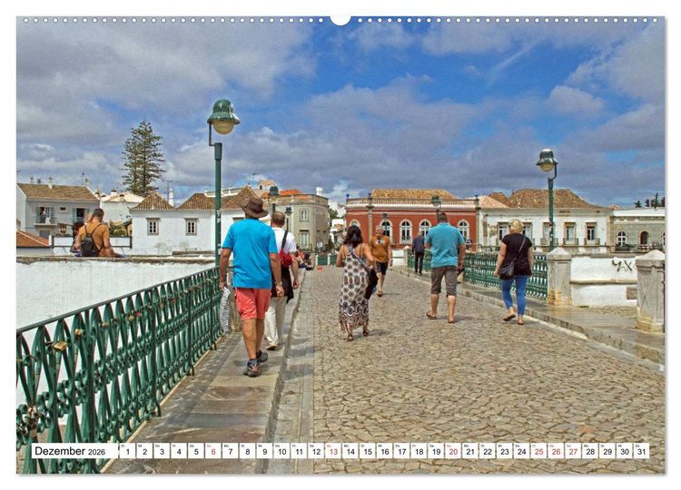 Produktbild: Portugal - Die Algarve vom Cabo de Sao Vicente bis Tavira (Wandkalender 2026 DIN A2 quer), CALVENDO Monatskalender