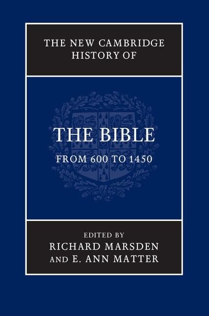 Produktbild: New Cambridge History of the Bible: Volume 2, From 600 to 1450