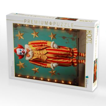 Produktbild: CALVENDO Puzzle Der Clown mit buntem Kost&uuml;m | 1000 Teile Lege-Gr&ouml;&szlig;e 64x48cm Foto-Puzzle f&uuml;r gl&uuml;ckliche Stunden