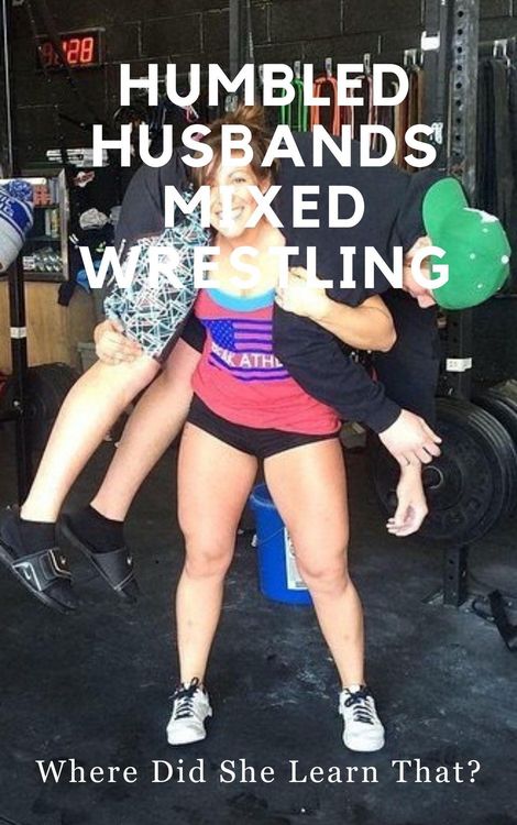 Produktbild: Humbled Husbands Mixed Wrestling. Where Did She Learn THAT?