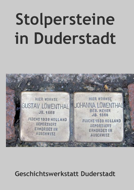 Produktbild: Stolpersteine in Duderstadt